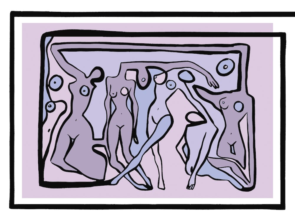 Psychedelic Nudes Lilac