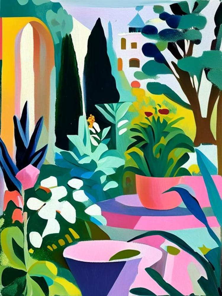 Giardino Botanico Alpino Di Pietra Corva, Italy Abstract Still Life