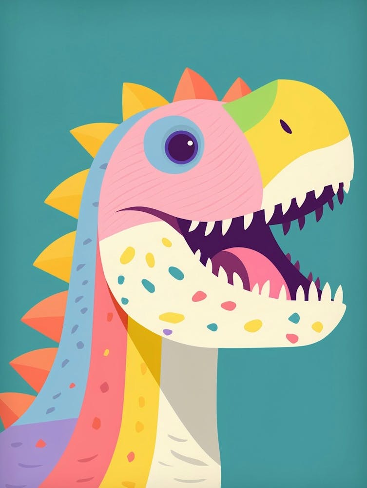 Bunter Dinosaurier Aucasaurus 2