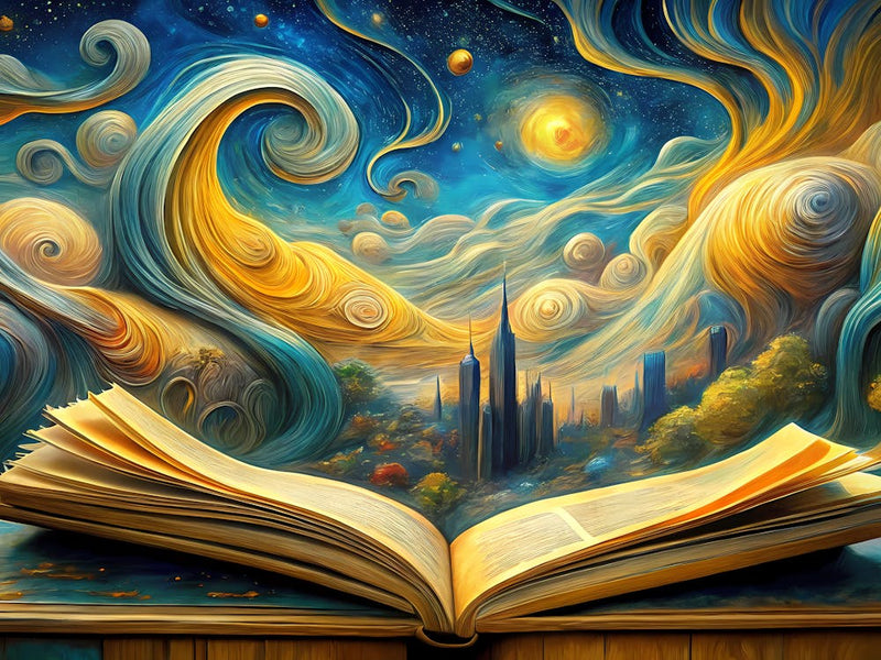 van gogh Open Book