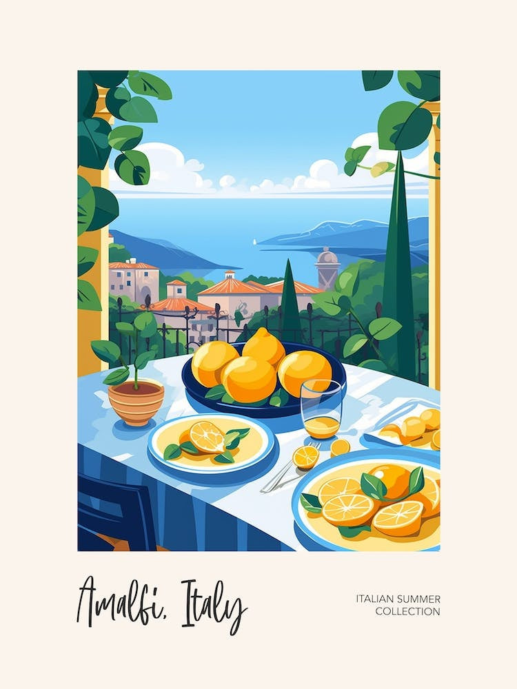 Amalfi, Italy Lemons 5 Italian Summer Collection