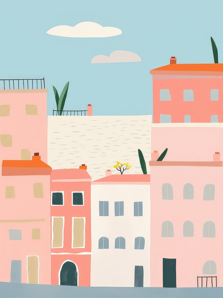 Rome, Italy Colourful View 1