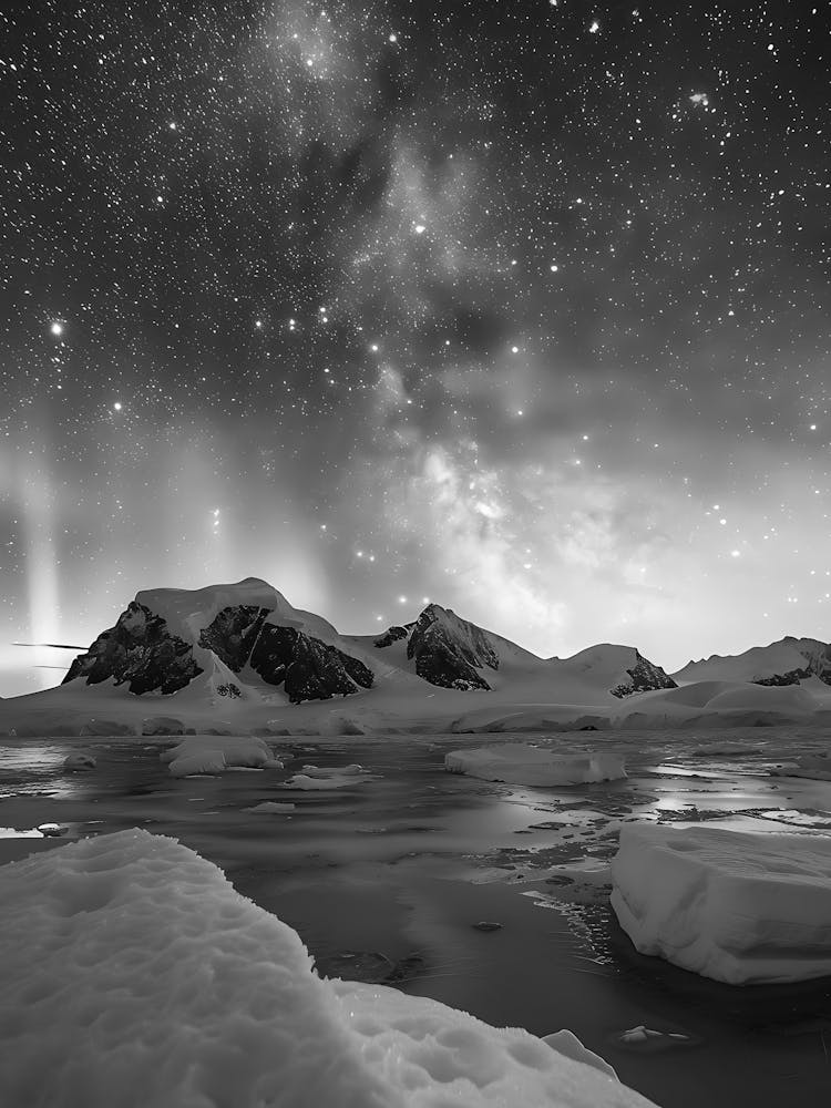 Antarctic Night Sky