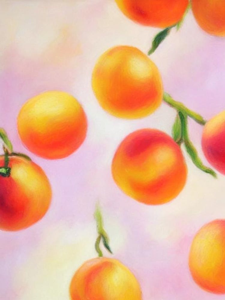 Apricot 2 Painting Fruit
