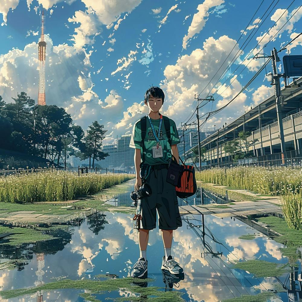 Makoto Shinkai Style