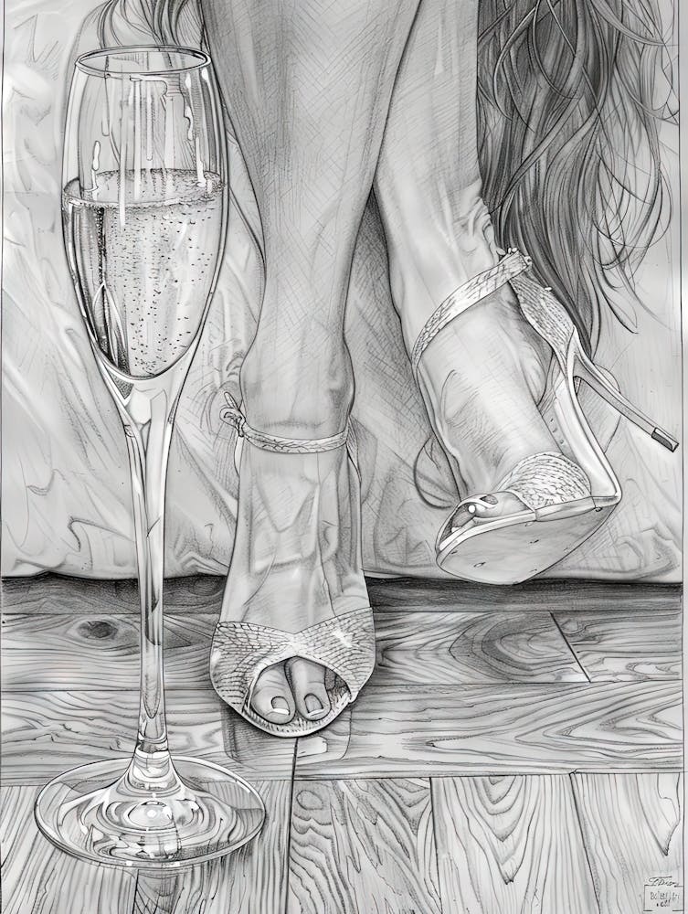 Glass Of Champagne 2