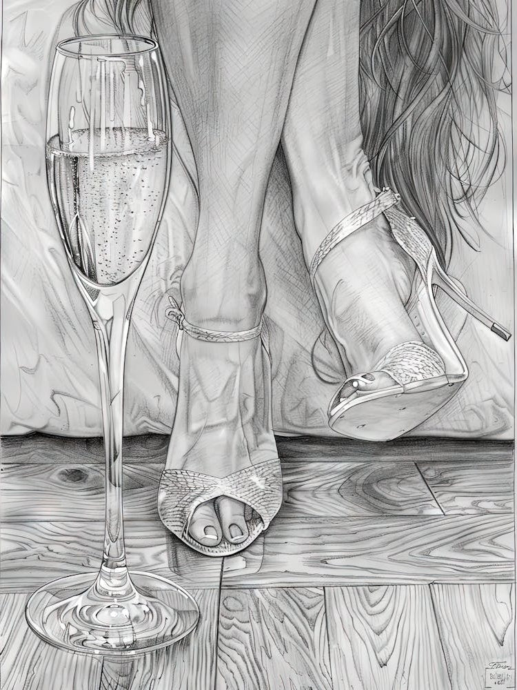 Glass Of Champagne 2