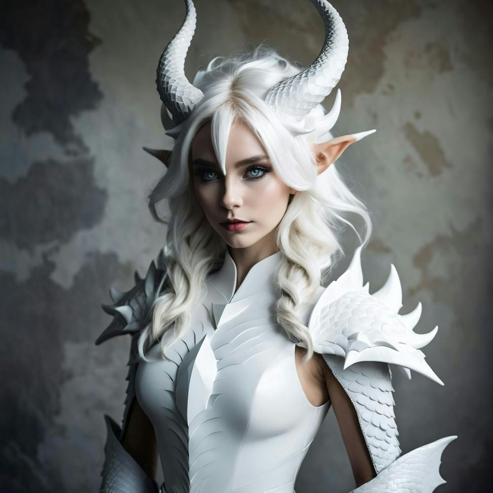 White Dragon Woman