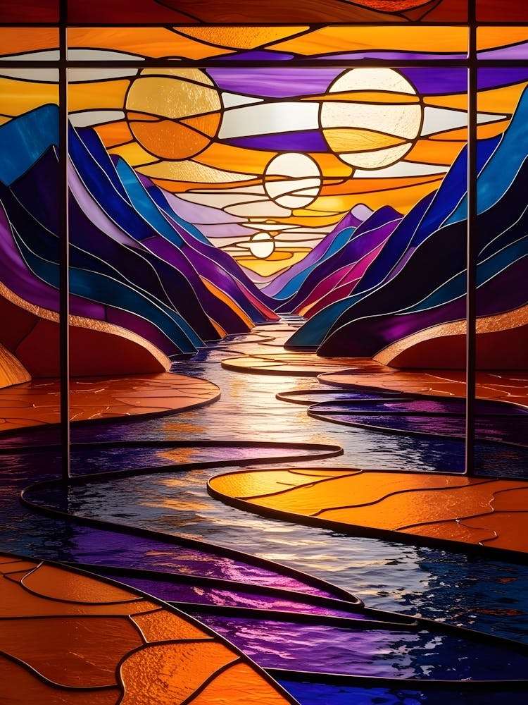 Sunset In The Mountains 32