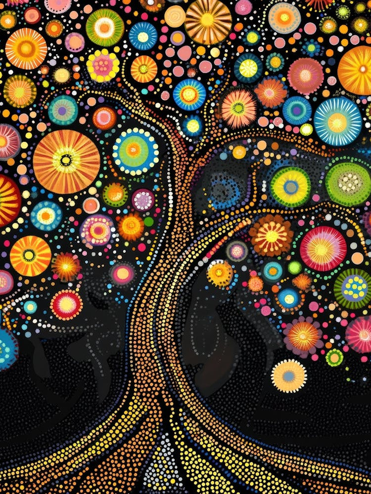 Colorful Tree of Life 7