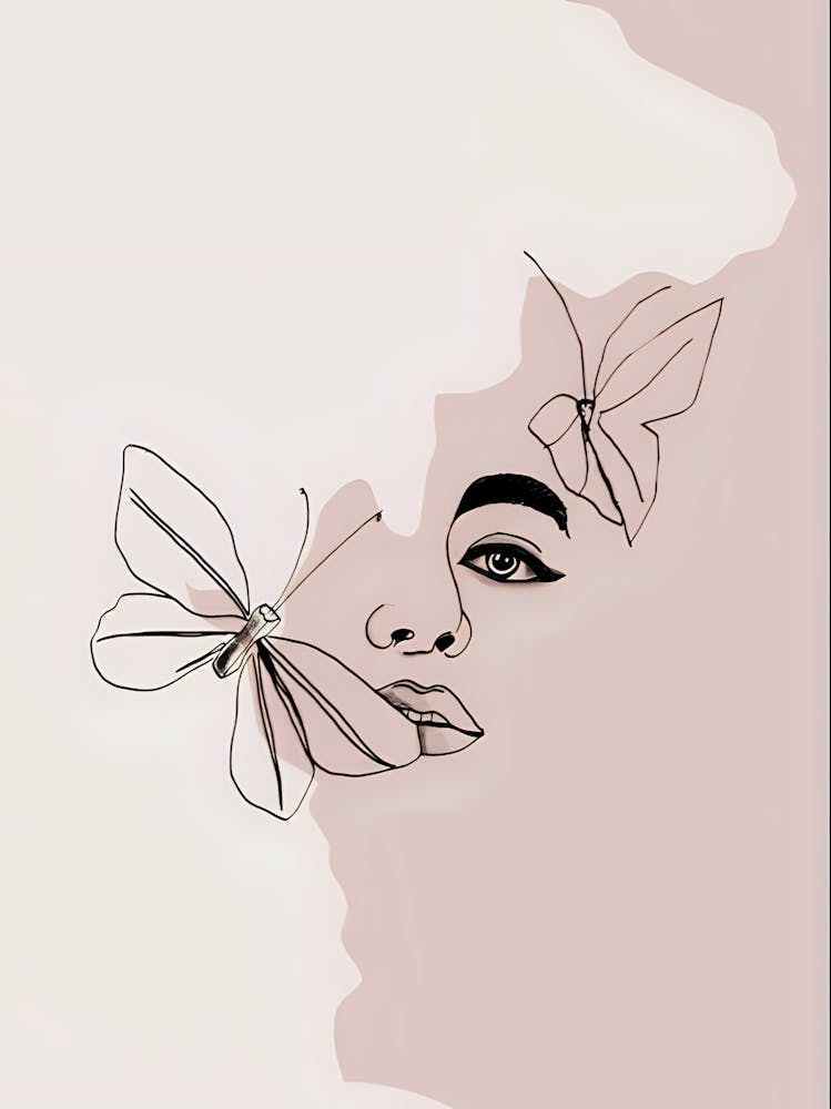 Butterfly Portrait 1