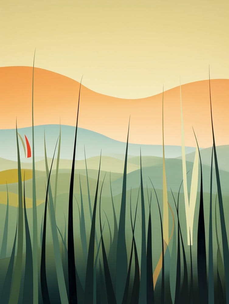 Grasslands Abstract Minimalist 6