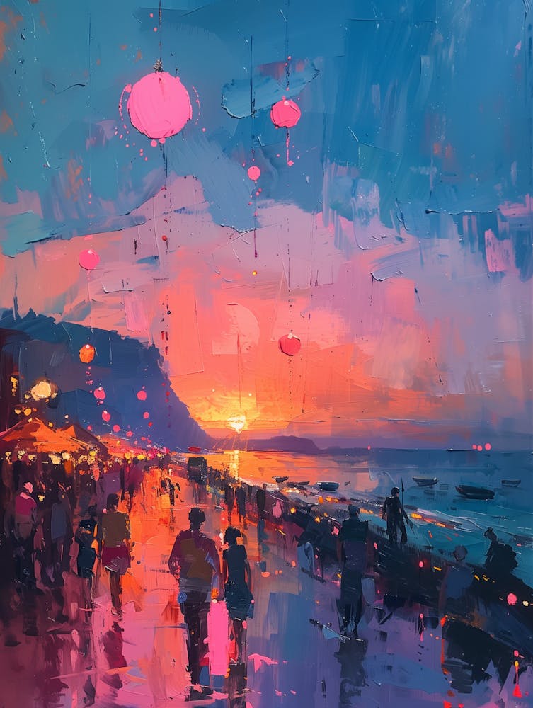 Sunset On The Beach 13