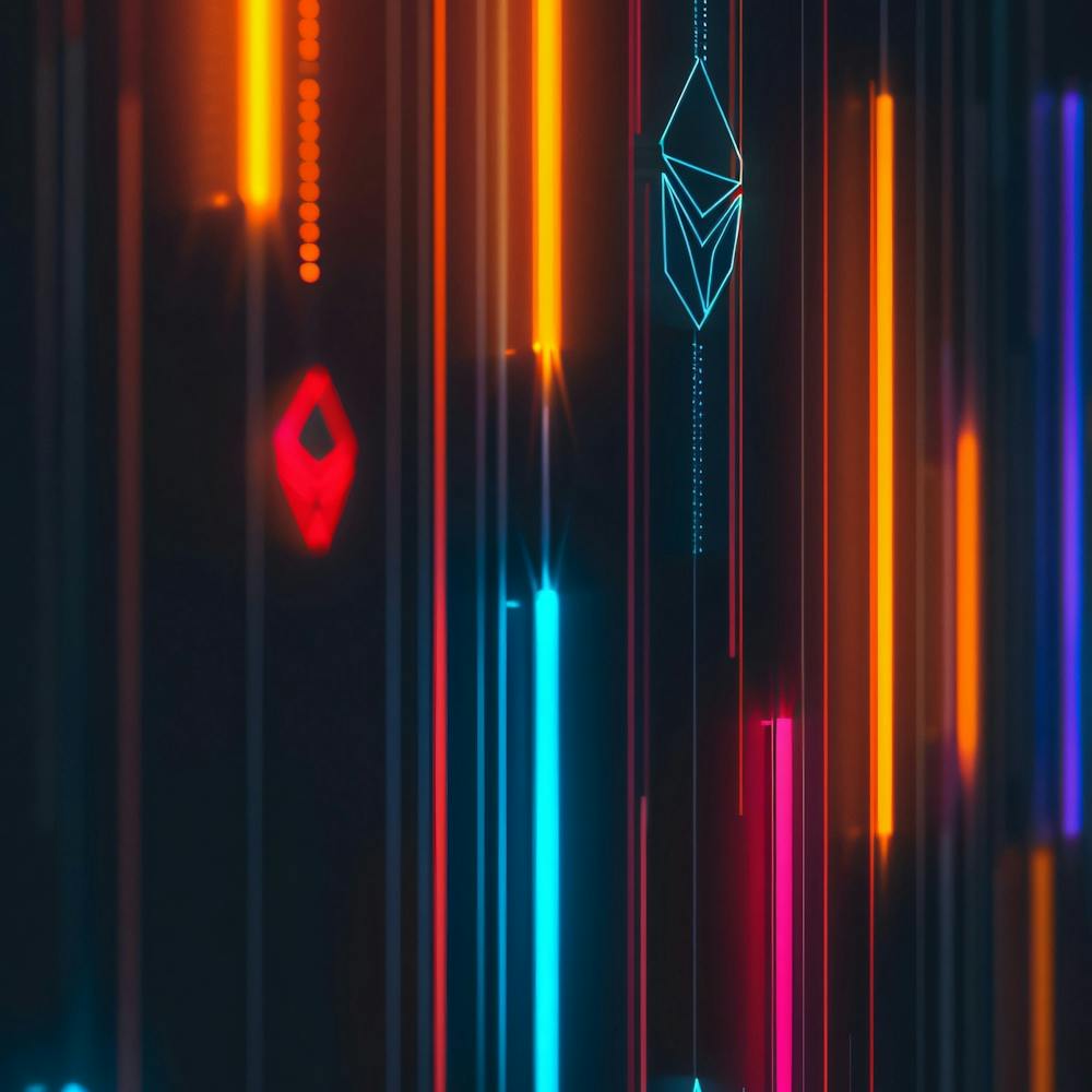 Abstract Of Neon Lights