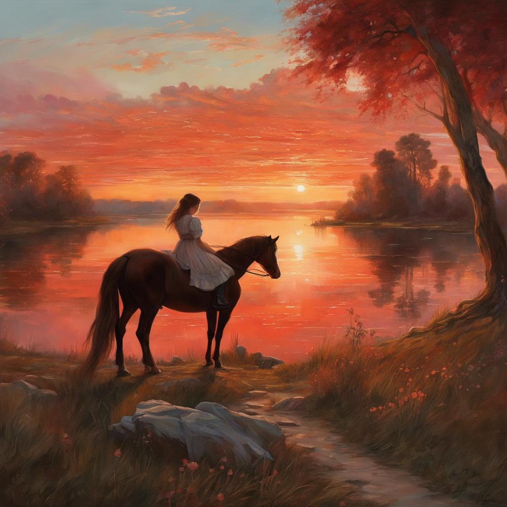 319921 An Artistic Painting Depicting A Landscapeand A V Xl 1024 V1 0