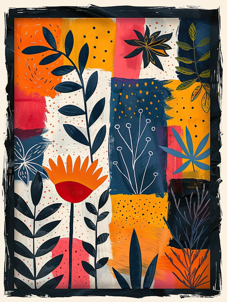 Layers Of Motion Matisse Style