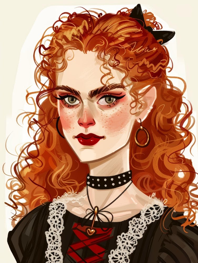Red Haired Girl 1