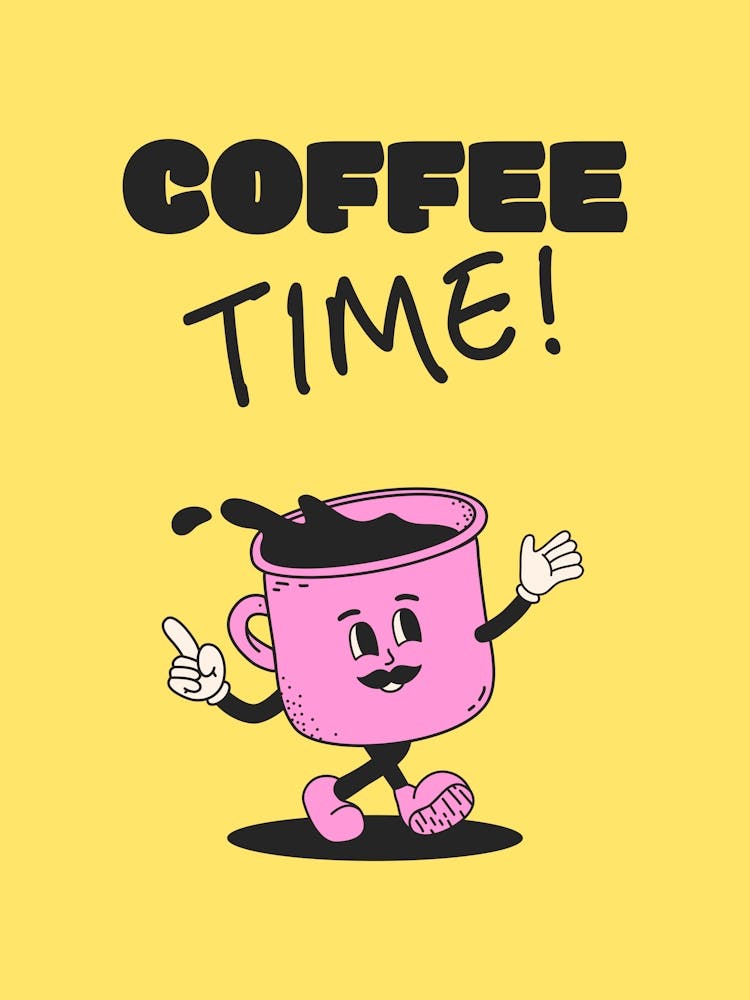 Coffee Time - Yellow