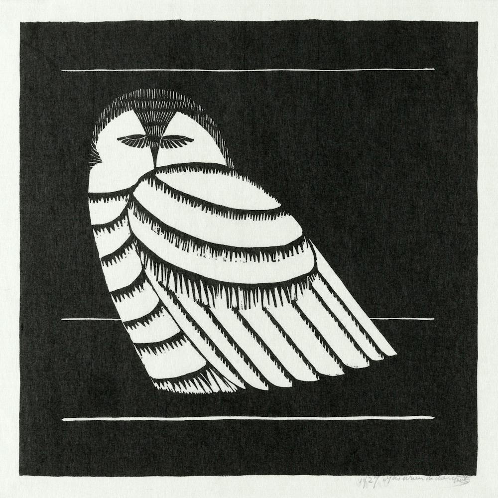 Snowy Owl (1927), Samuel Jessurun