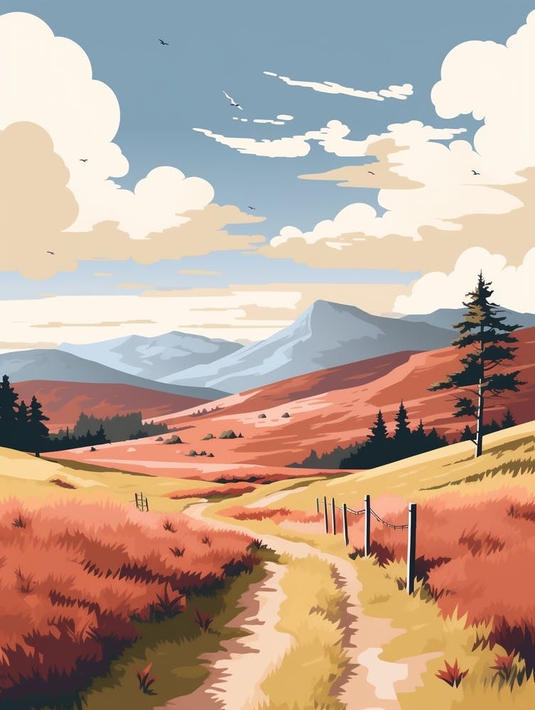 The Great Glen Way Scotland 1 Hiking Trail Landscape