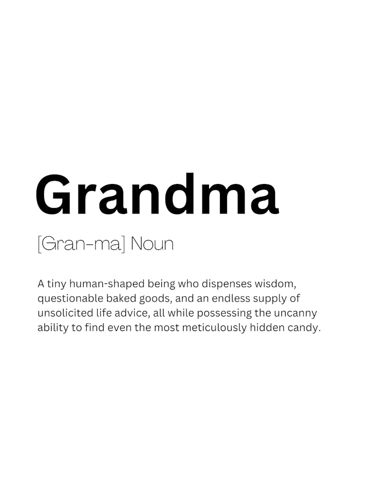Grandma Definition Meaning