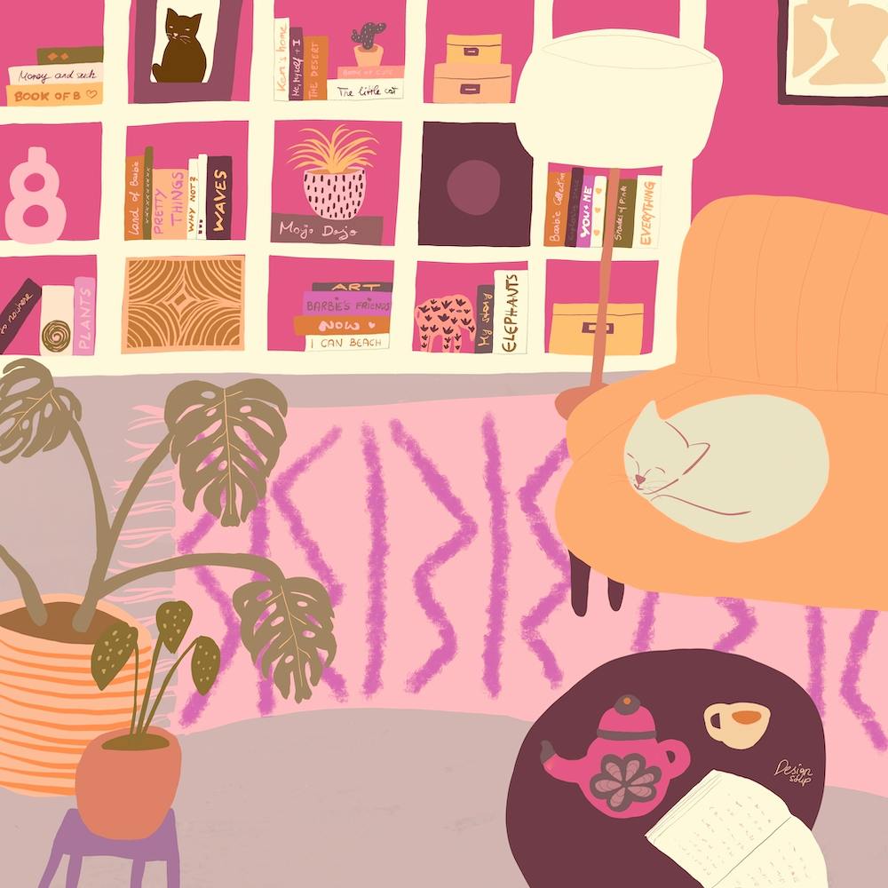 Barbie's Reading Nook 1