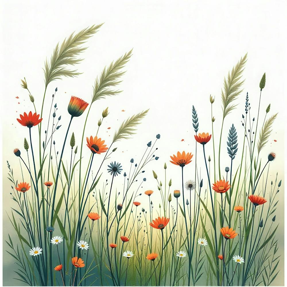 Wildflowers Canvas Print