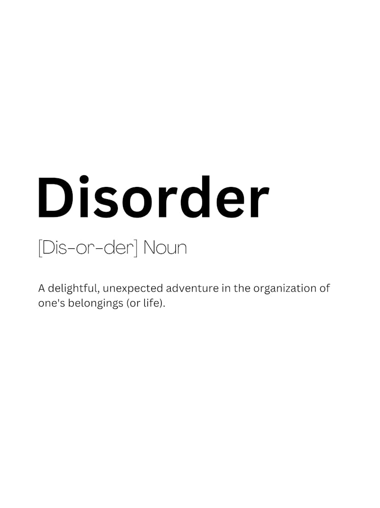 Définition et signification du désordre 1
