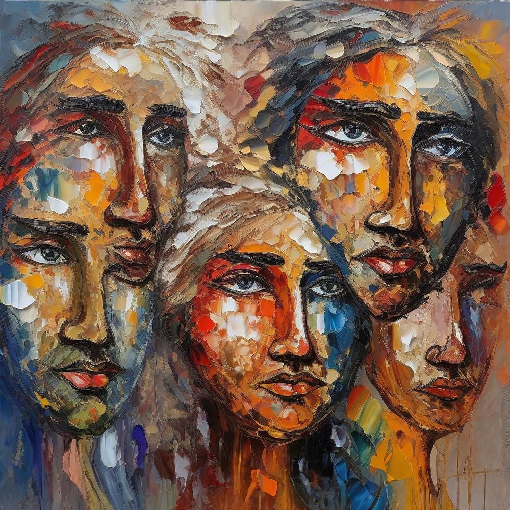 Faces Of Delusions Of Grandeur #3