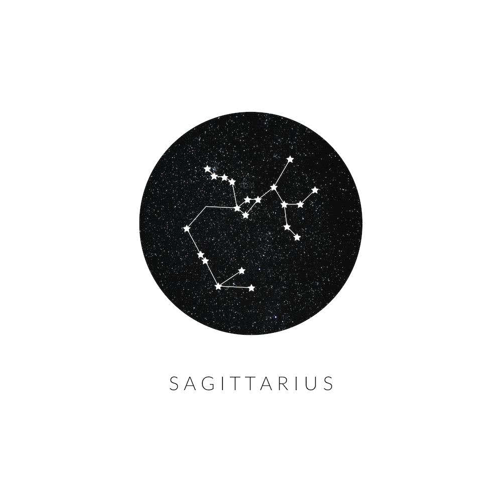 Sagittarius Constellation Square