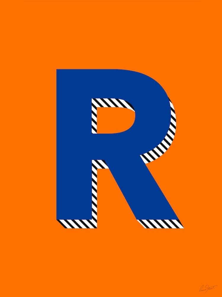 Letter R