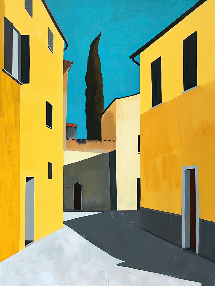 Yellow Street, Italy