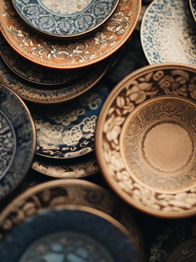 Collection Of Plates 2