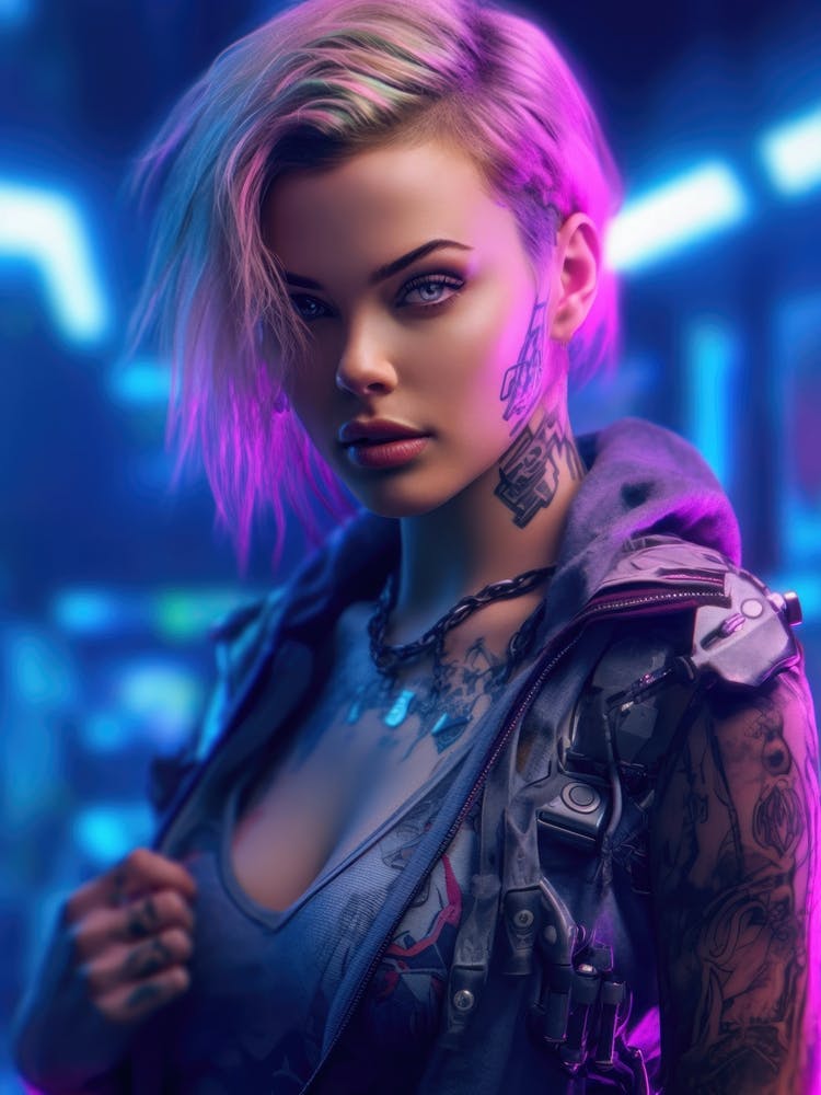 Cyberpunk Dream Girl