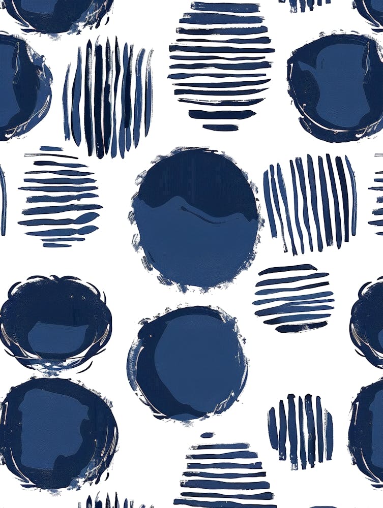 Blue Circles 20
