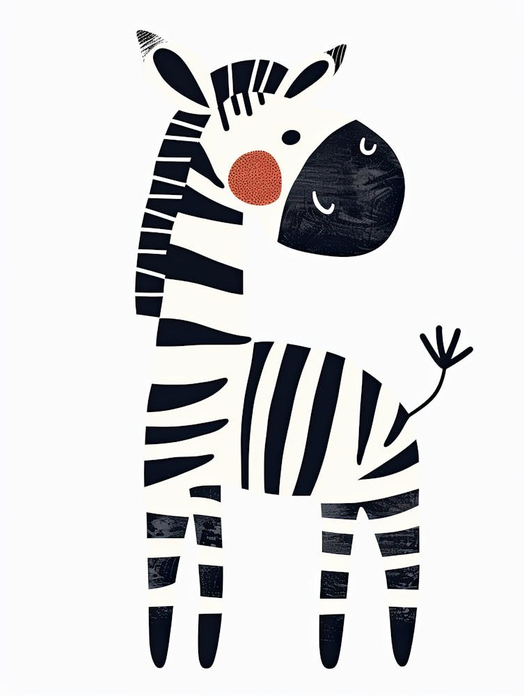 Rayures Charmantes Impressions pour Enfants & Affiches pour Enfants