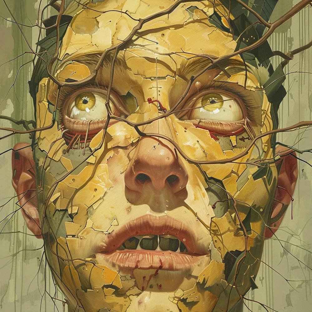 'The Face' Psychosis Drawing