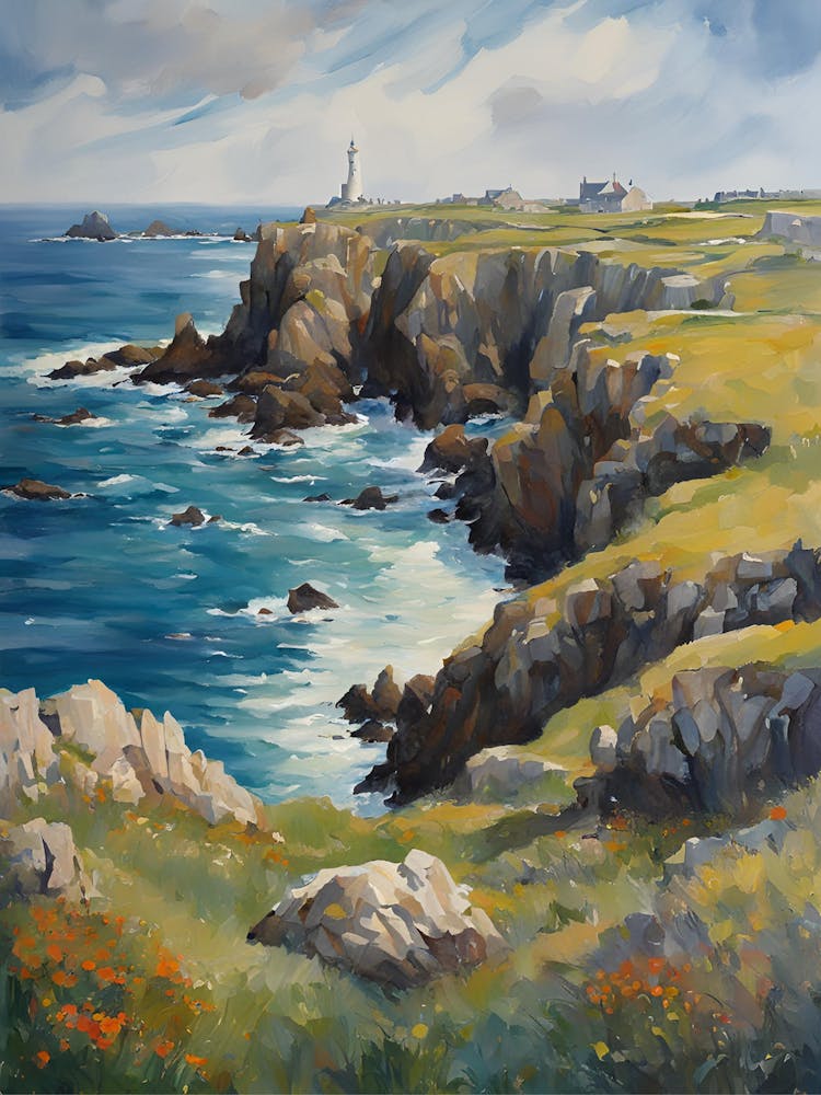 Ile Ouessant, Painting, Poster 3