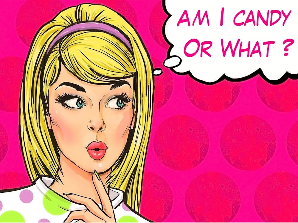 Pop Art Candy Girl