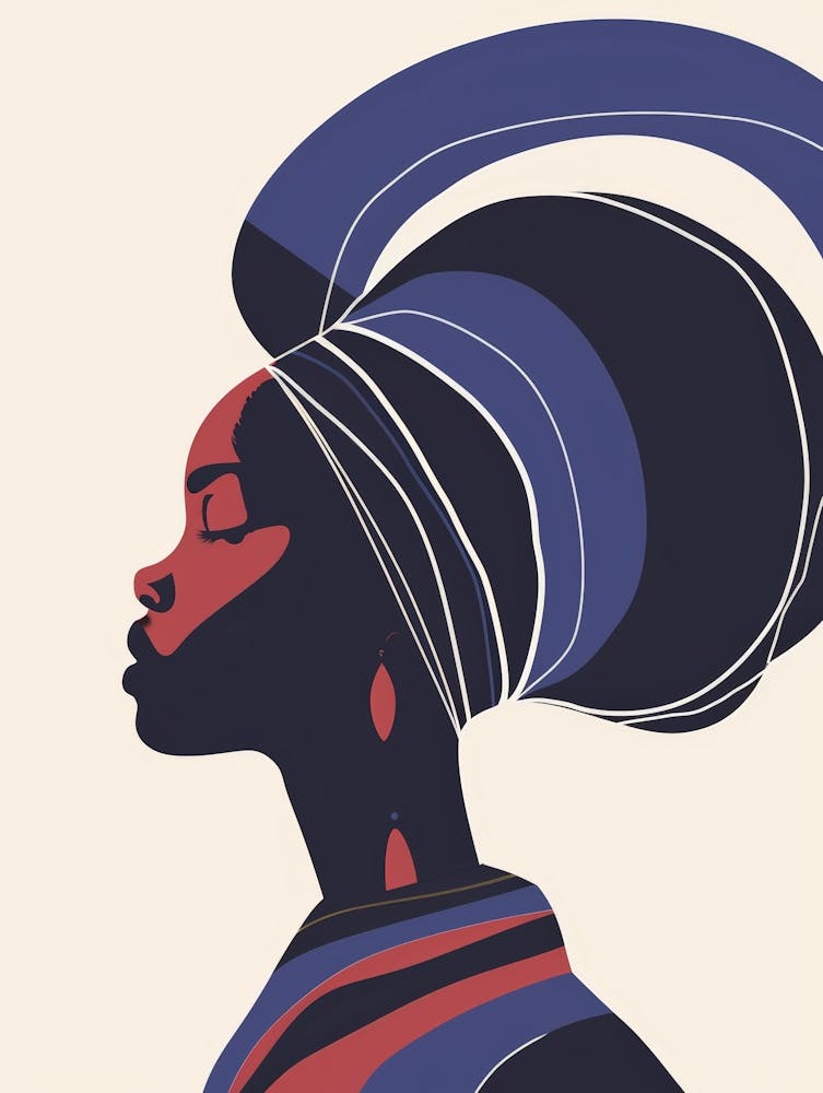 African Woman Portrait 10
