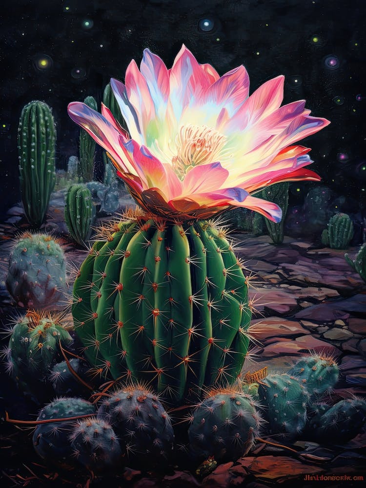 Queen Of The Night Cactus On A Window  1