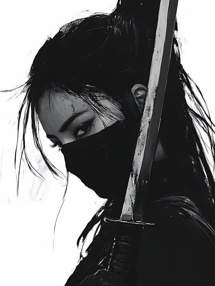 Mystery Beautiful Ninja Girl 21