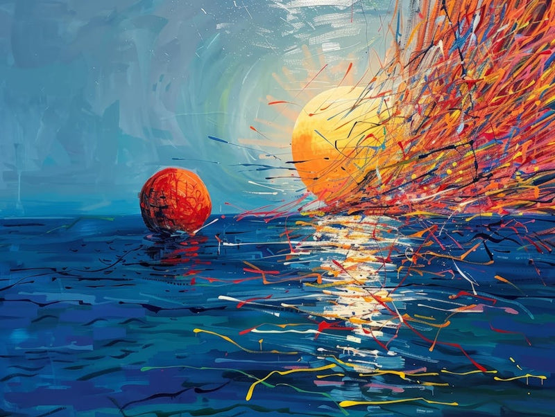 Sunset In The Sea 1