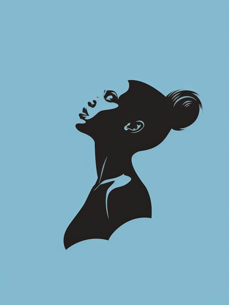 Silhouette Of A Woman 30