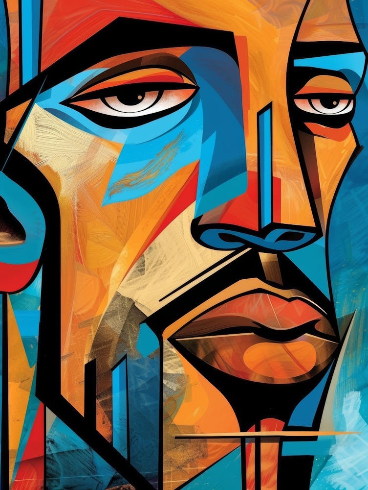 Abstract Of A Man 1