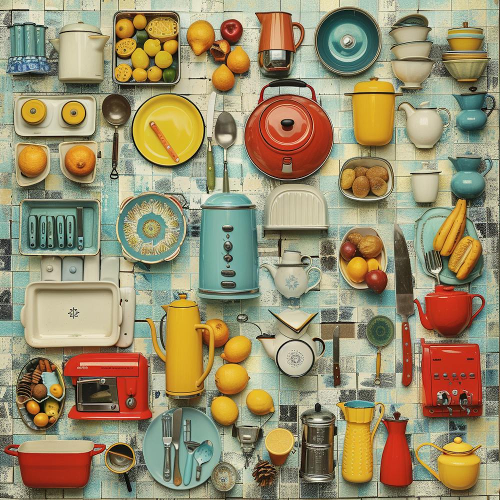 Collection Of Kitchen Utensils 1