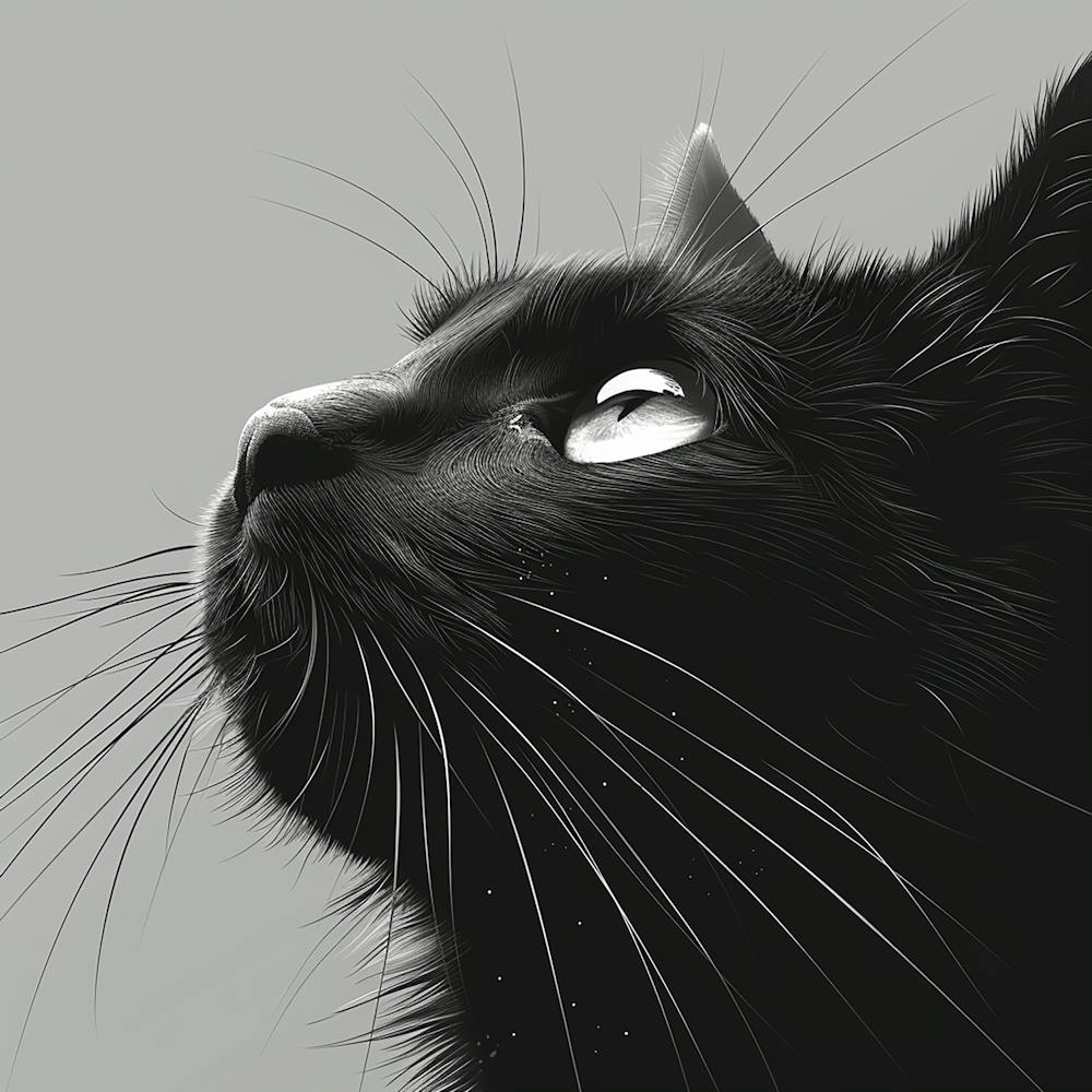 Black Cat 1 - city wall art, colorful wall art, home decor, minimal art, modern wall art, wall art, wall decoration, wall print colourful wall art, decor wall art, digital art, digital art download, interior wall art, downloadable art, eclectic wall, fantasy wall art, home decoration, home decor wall, printable art, printable wall art, wall art prints, artistic expression, contemporary, modern art print