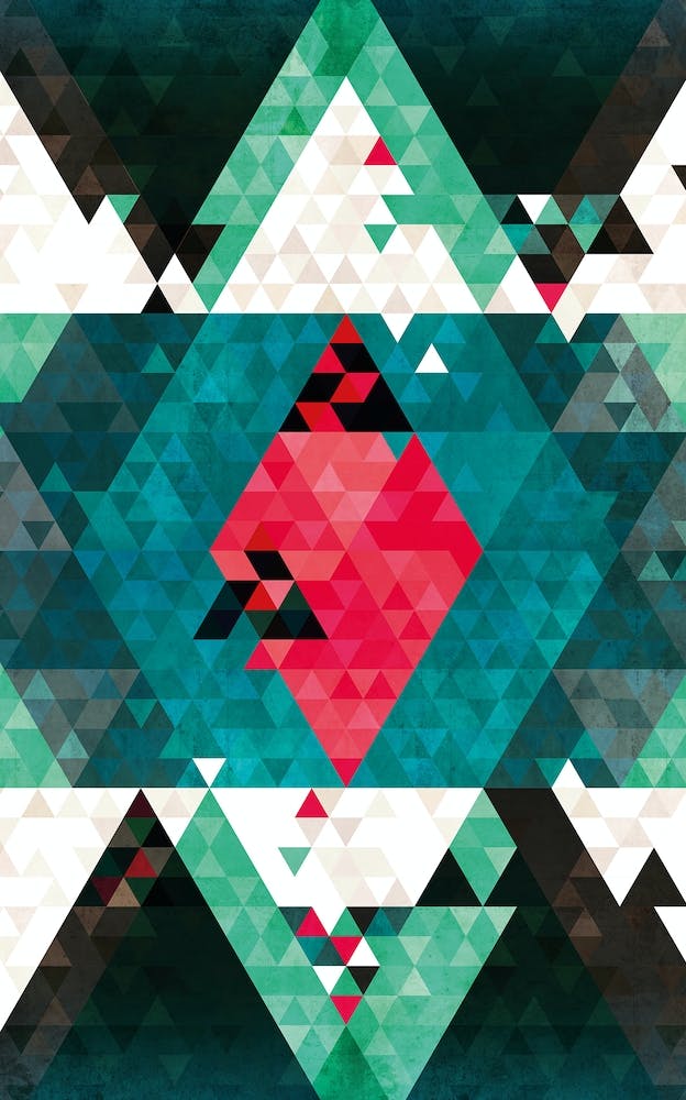 Bohemian Kilim Triangles