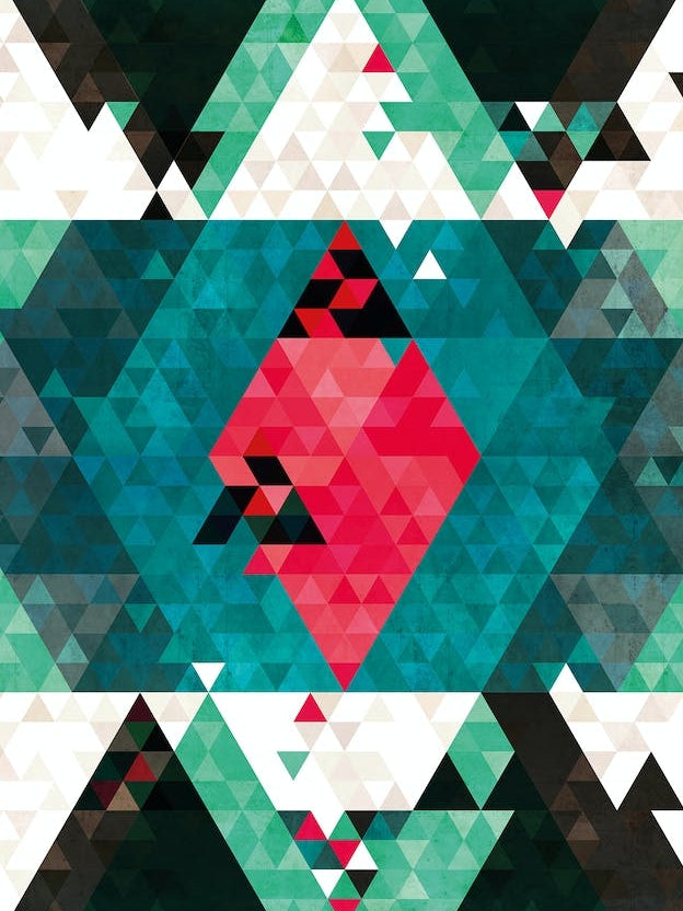 Bohemian Kilim Triangles