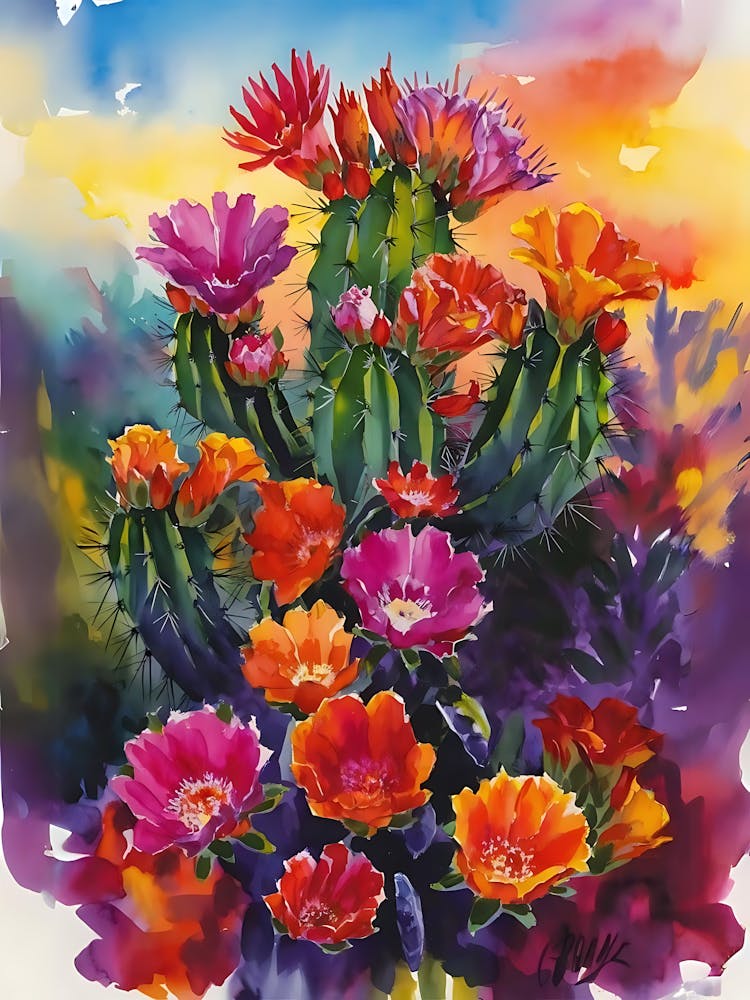 Cactus Blooms